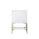 Option Champagne Brass Base, No Top