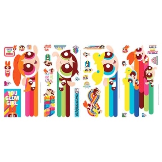 Powerpuff Girls Peel and Stick Wall Decals by RoomMates