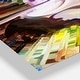 preview thumbnail 5 of 8, Designart 'Layers of Inner Paint' Oversized Abstract Wall CLock