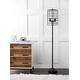 preview thumbnail 3 of 6, Jaxon 65" Industrial Metal Floor Lamp, Black/Silver by JONATHAN Y - 65" H x 11" W x 11" D