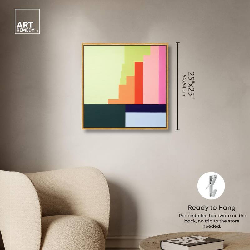 Rectilinear Rhapsody I Canvas by Art Remedy