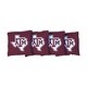 preview thumbnail 1 of 1, Texas A&M University Aggies Maroon Cornhole Bags All-Weather Resin Filled