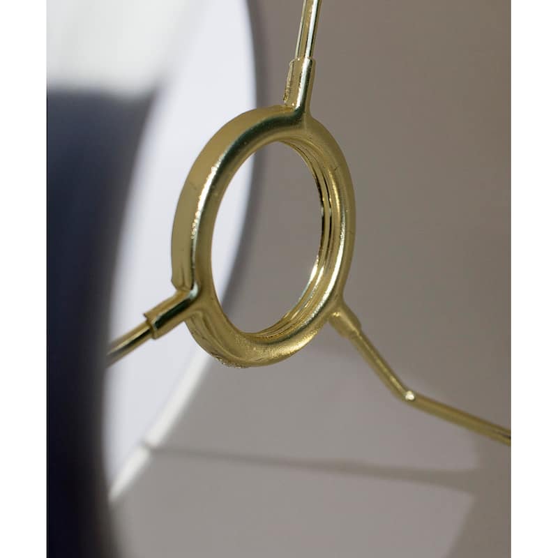 6x12x8 Threaded UNO Downbridge Lamp Shade White