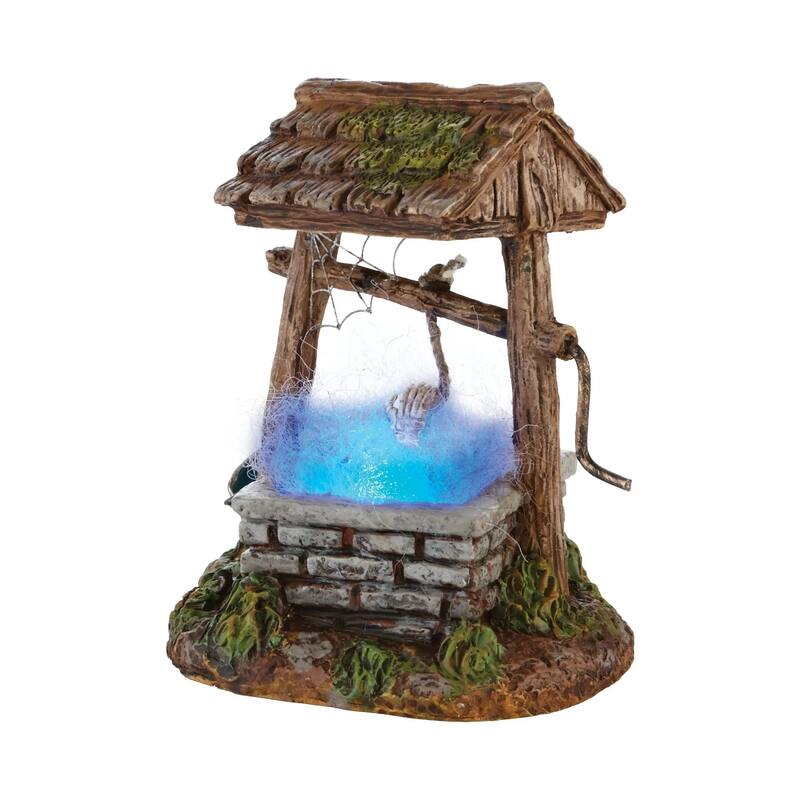 Department 56 Village Halloween Accessories Haunted Well LED Lighted Accessory - 4030787