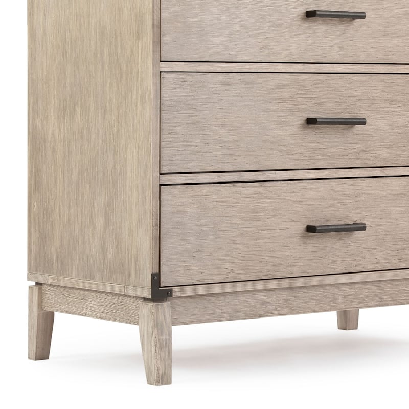 Plank and Beam Contempo 5 Drawer Dresser