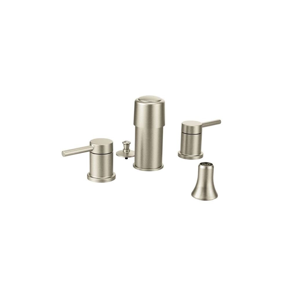 Shop Moen T5191 Widespread Bidet Faucet From The Align Collection