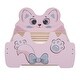 preview thumbnail 13 of 12, Cartoon Headboard Design Twin Size Platform Bed with Twin Size Trundle