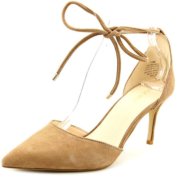nine west nude shoes