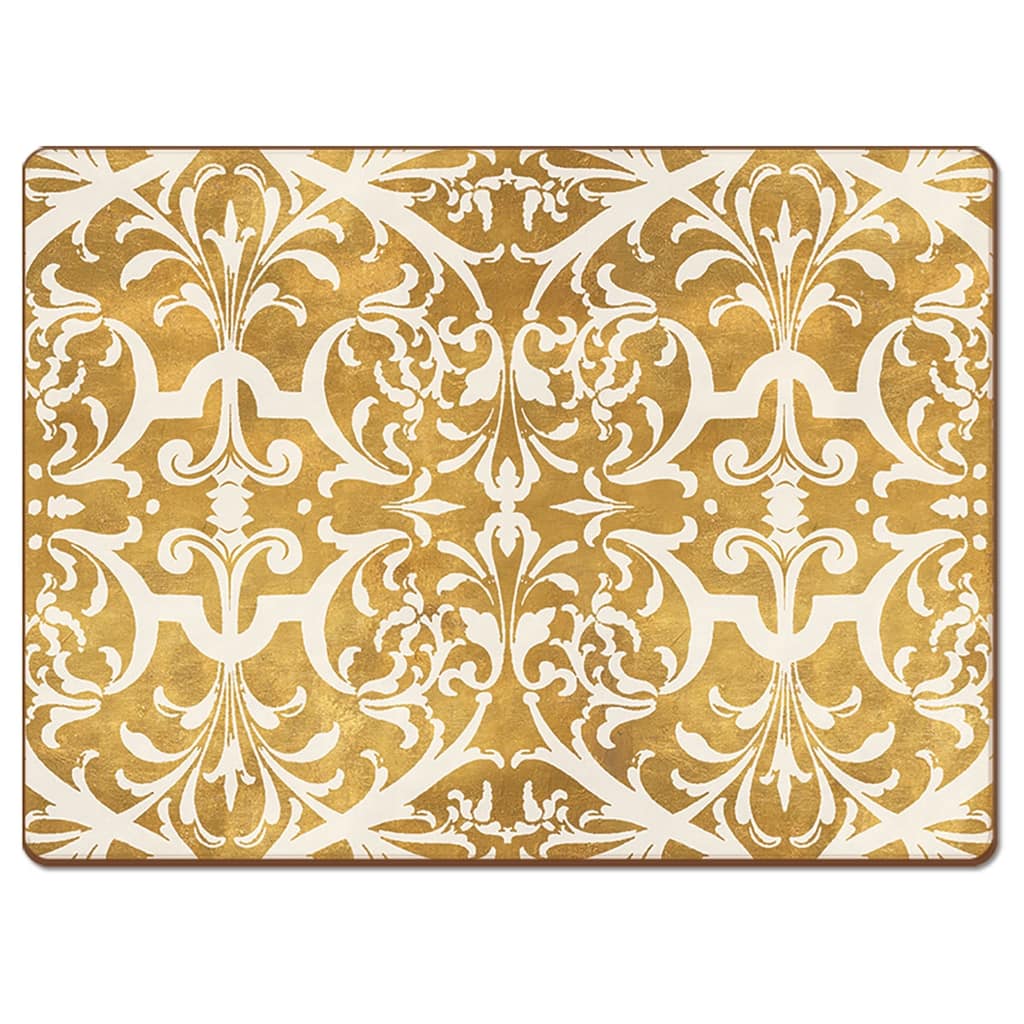 Cala Home Hardboard Placemats - Guilded - Set of 4 - 15.5x11.25x.228