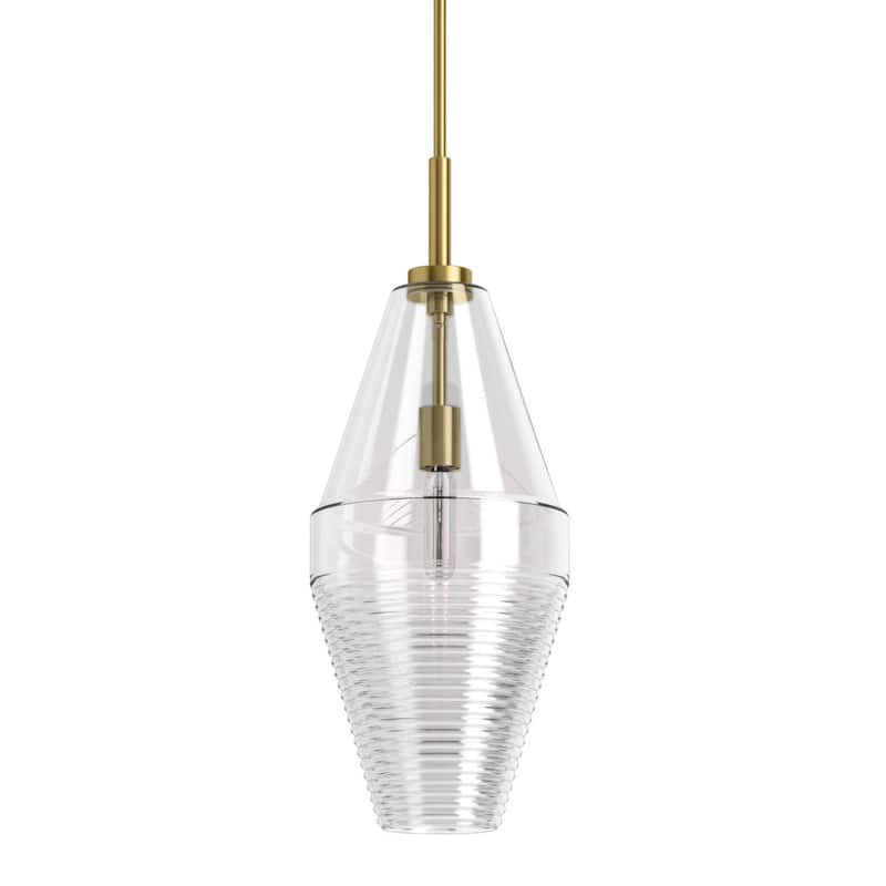 Kohler Lighting 42195-PE01 Simplice 10" Wide Diamond Pendant - Brushed Moderne Brass