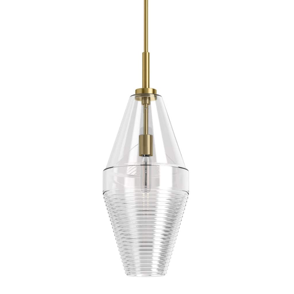 Kohler Lighting 42195-PE01 Simplice 10" Wide Diamond Pendant