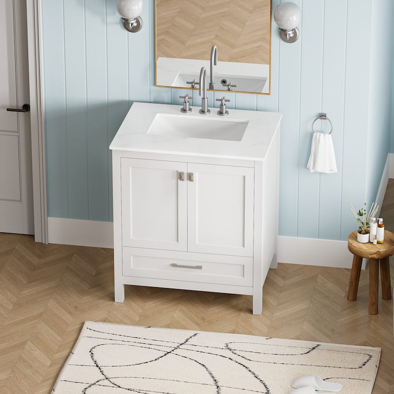 30-inch Freestanding Bathroom Vanity with Sink