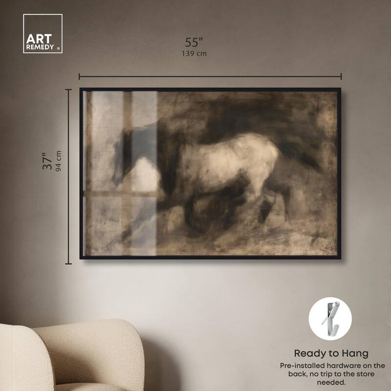 Dark Horse Shadowbox by Art Remedy