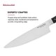 preview thumbnail 4 of 4, KitchenAid Gourmet Forged Chef Knife, 8-Inch, Black