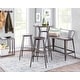 preview thumbnail 6 of 19, Carbon Loft Samira Industrial Counter Height Bench - N/A