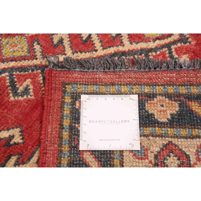 ECARPETGALLERY Hand-knotted Ghazni Red Wool Rug - 4'0 x 5'9