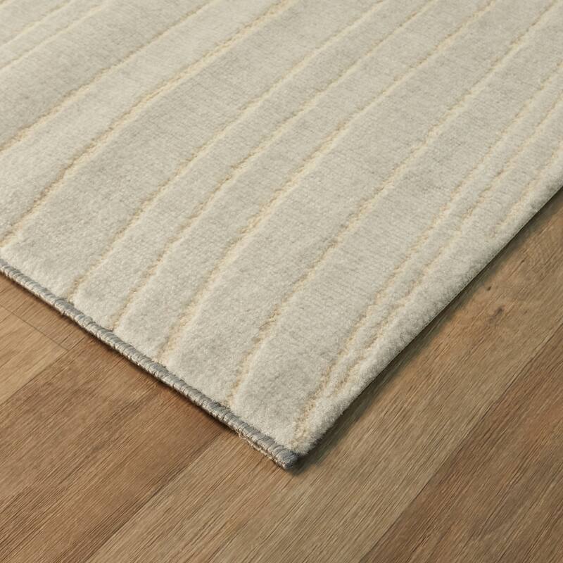 Cardano Contemporary Striped Area Rug