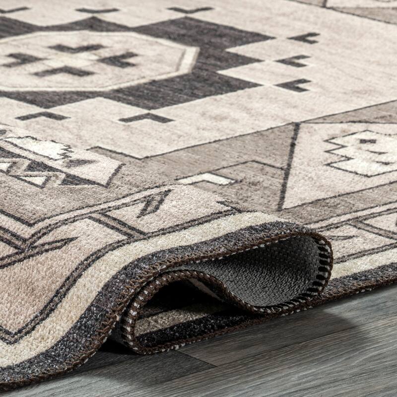 Nuloom Calliope SpinClean Bohemian Machine Washable Area Rug