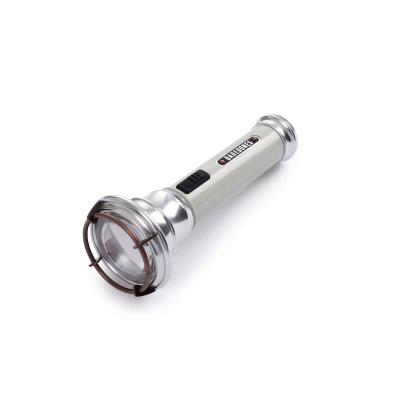 Barebones Vintage Flashlight - Vintage White