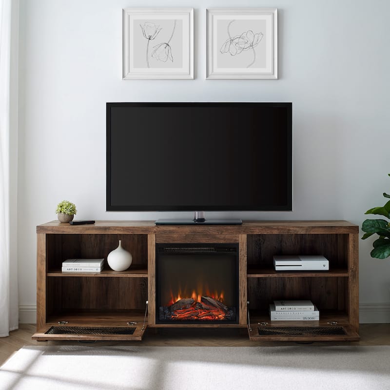 Middlebrook 70-inch Rustic Fireplace TV Stand