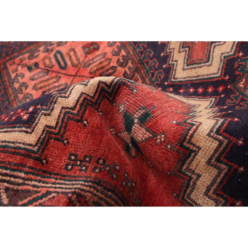 ECARPETGALLERY Hand-knotted Konya Anatolian Red Wool Rug - 3'5 x 11'2