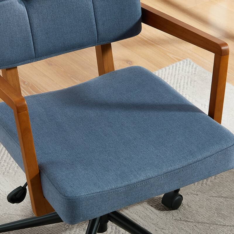 Art Leon Swivel Accent Home Office Chair with Adjustable Height