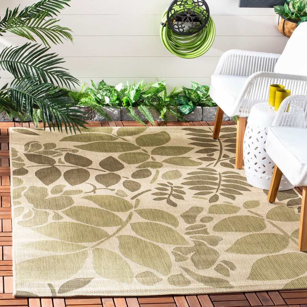 SAFAVIEH Courtyard Carme Indoor/ Outdoor Waterproof Patio Backyard Rug