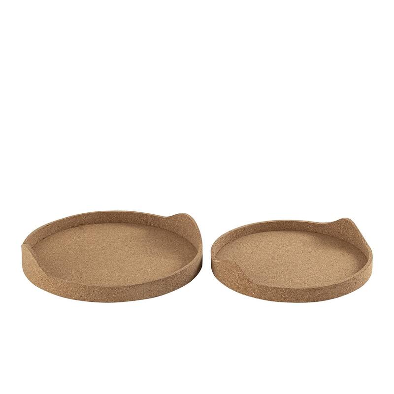 Round Cork Tray Small