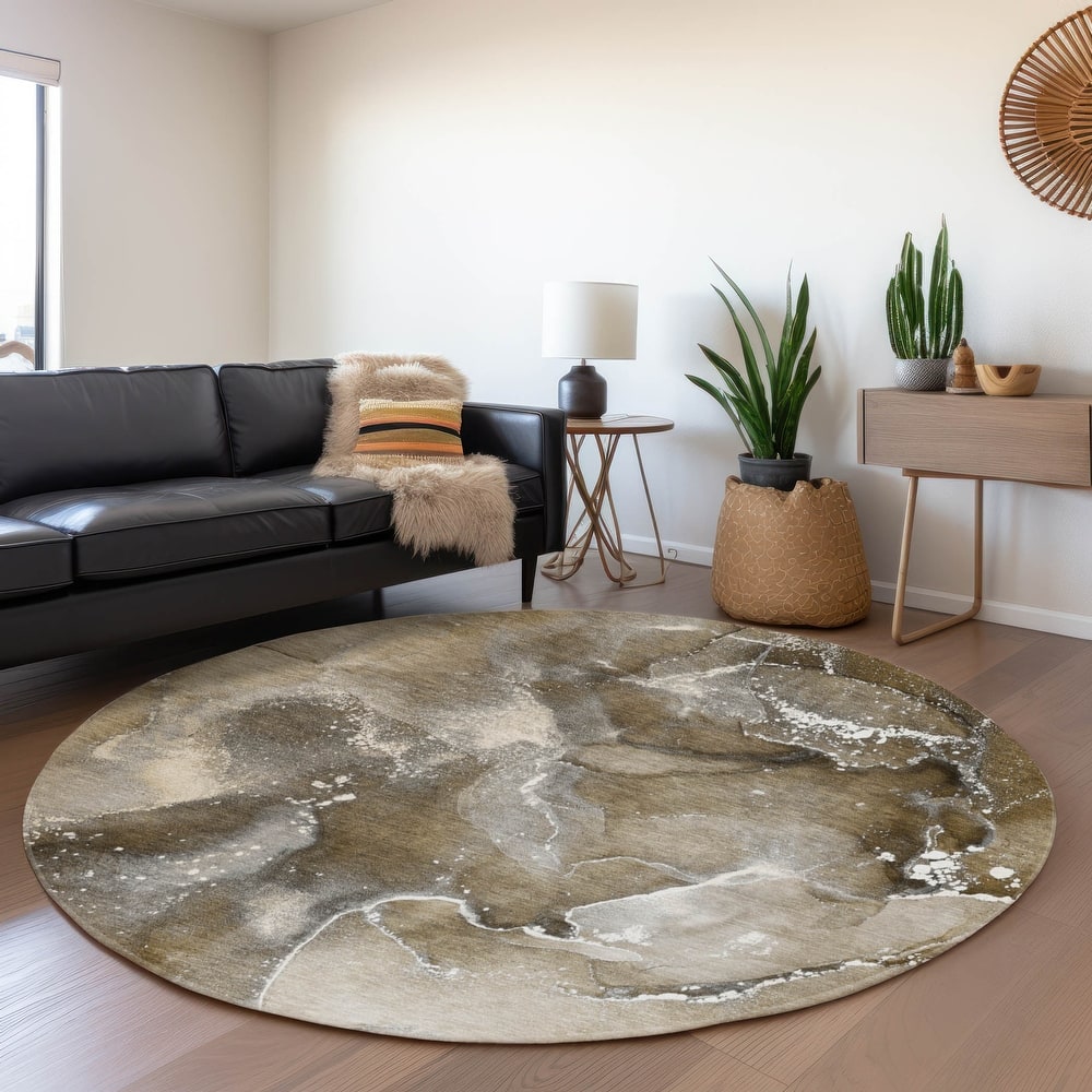Premium Washable Super Soft Abstract Contemporary Mayfield Rug