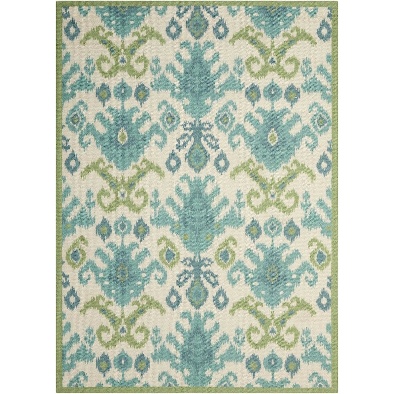 Nourison Vista Modern Ikat Area Rug