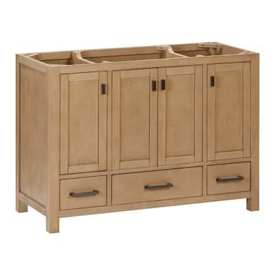 Avanity Modero 48 in. Vanity Only in Matte Black finish