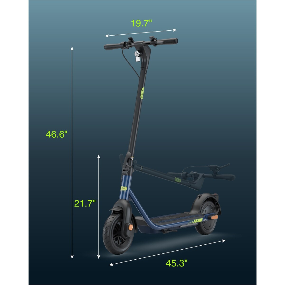 Zippy Pro ES52 Electric Scooter w/ 20 Miles Max Operating Range