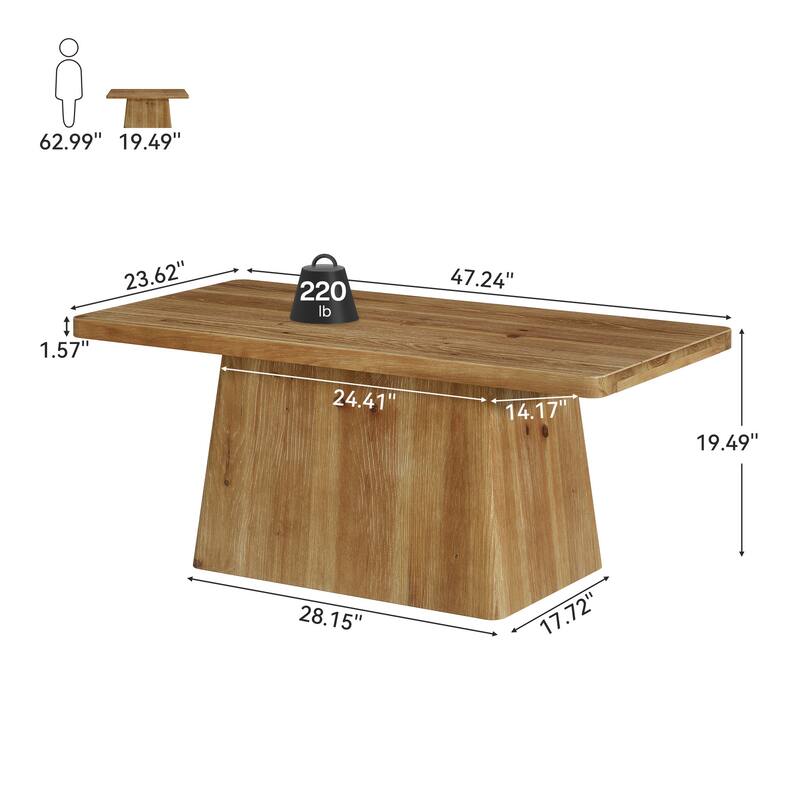 Solid Wood Center Table