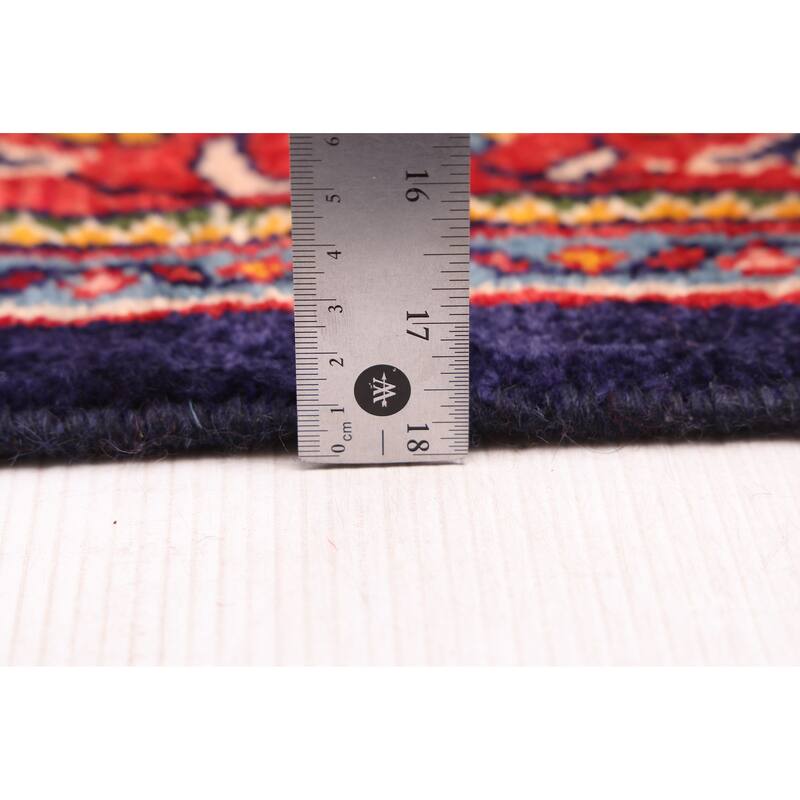 ECARPETGALLERY Hand-knotted Anadol Dark Navy Wool Rug - 3'9 x 10'4