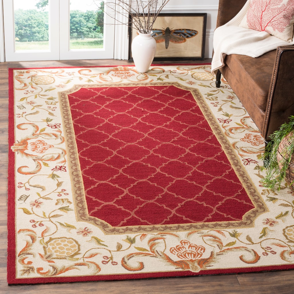 SAFAVIEH, Handmade Easy Care Nanja Oriental Rug