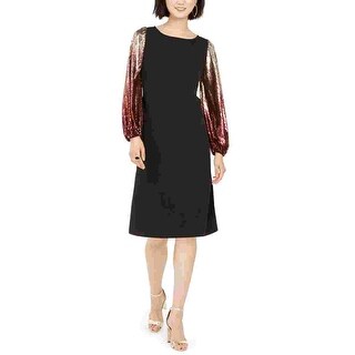 MSK Women's Plus Embellished Draped Party Dress Black Size -22W