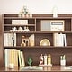 preview thumbnail 18 of 18, Kids Desk Wood Study Desk Writing Desk with Bookshelf