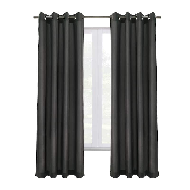 ThermaPlus Edison Total Blackout Textured Curtain Panel