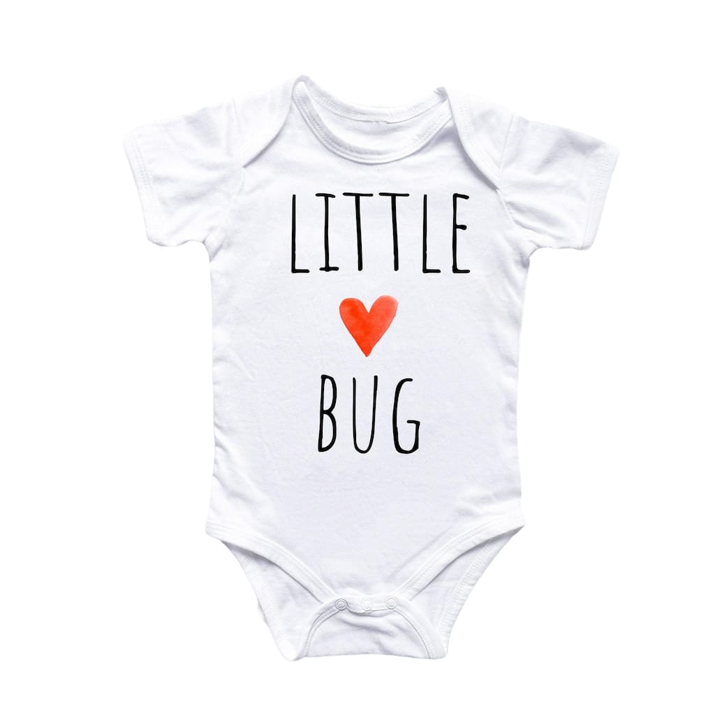 Little Bug - Baby Boy Girl Clothes Infant Bodysuit Funny Cute Newborn
