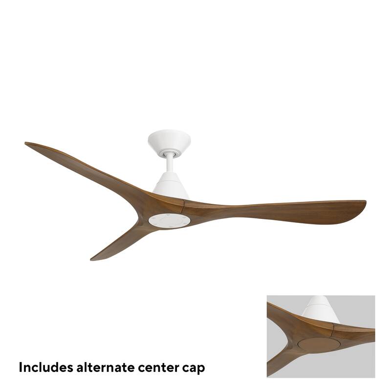 Carve Indoor or Outdoor 3-Blade 60in Smart Ceiling Fan