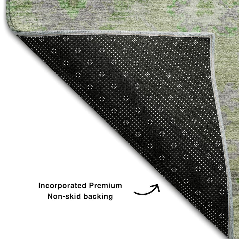 Premium Washable Super Soft Traditional Vintage Mayfield Rug