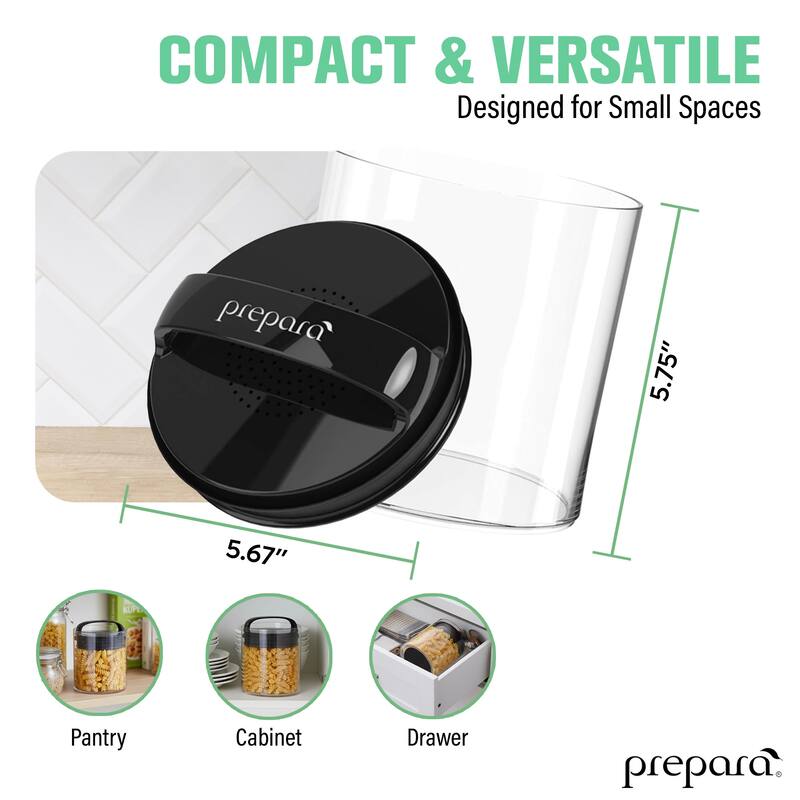 Prepara Set of 2 Evak Fresh Saver Airtight Containers