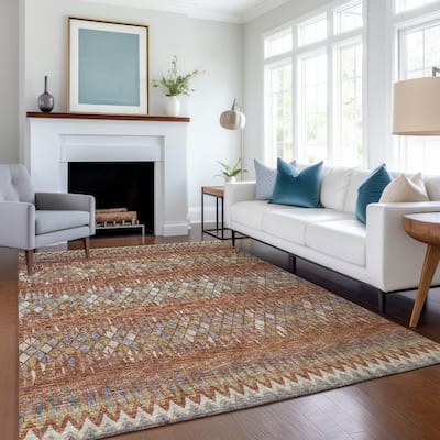 Premium Washable Super Soft Boho Contemporary Mayfield Rug