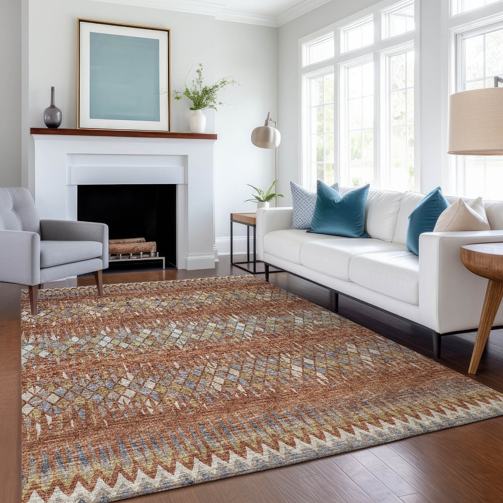 Premium Washable Super Soft Boho Contemporary Mayfield Rug