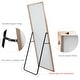 preview thumbnail 82 of 167, Dovelina Modern Full Length Floor Mirror - Freestanding Vanity Mirror for Bathroom or Living Space