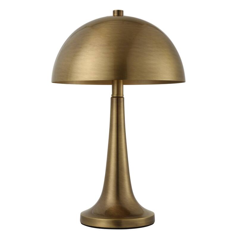 Iron Table Lamp - 15.75" - Antique Brass Finish