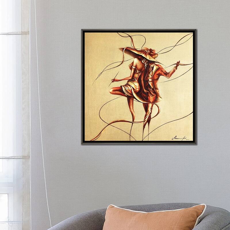 iCanvas "Dancing" by Raen Framed