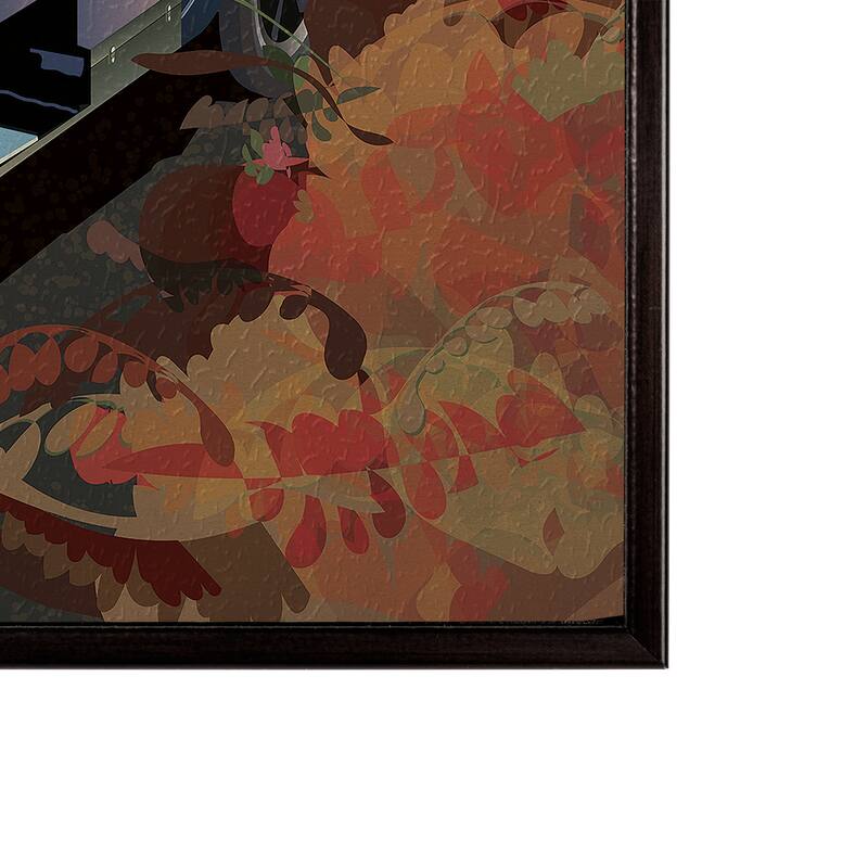 Michigan Go USA by Mercana Studio a Hand Embellished Framed Art Print Series