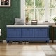 preview thumbnail 1 of 70, Storage Bench with Cushioned Seat and 3 Drawers