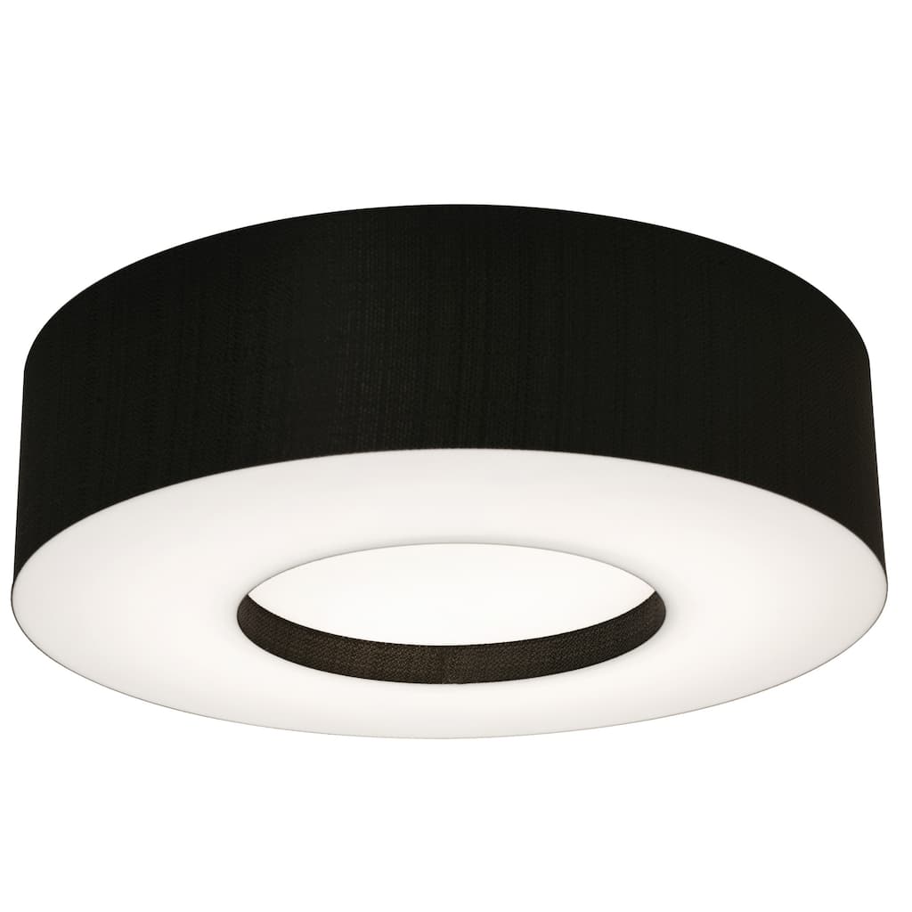 AFX MCF1932MB Montclair 2 Light 13" Wide Flush Mount Drum Ceiling
